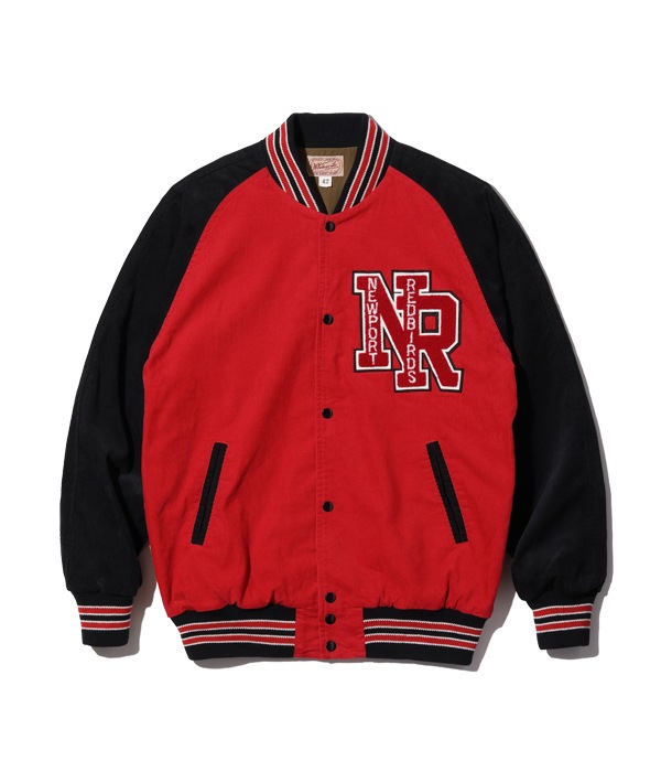 Lot No. WV15171-165 / 14W CORDUROY AWARD JACKET (RED)