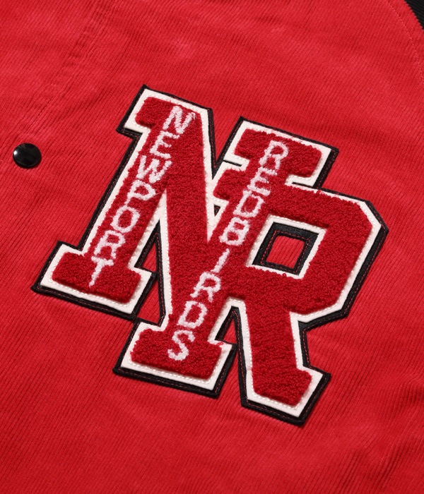 Lot No. WV15171-165 / 14W CORDUROY AWARD JACKET (RED)