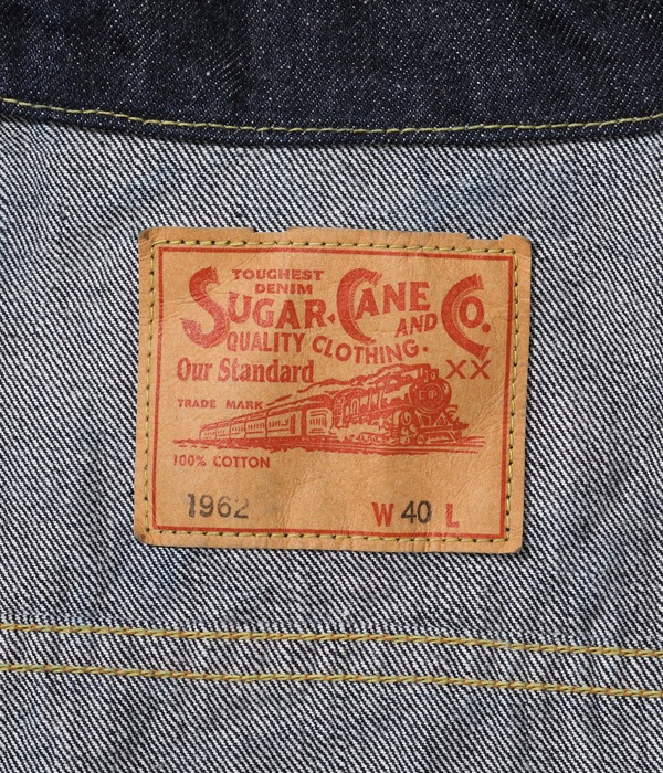 Lot No. SC12962 / 14.25oz. DENIM JACKET 1962 MODEL