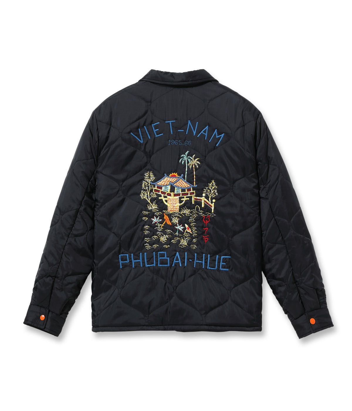 Lot No. TT15800 / Mid 1960s Style Reversible Vietnam Jacket ��VIET-NAM MAP�� �� ��LANDSCAPE��