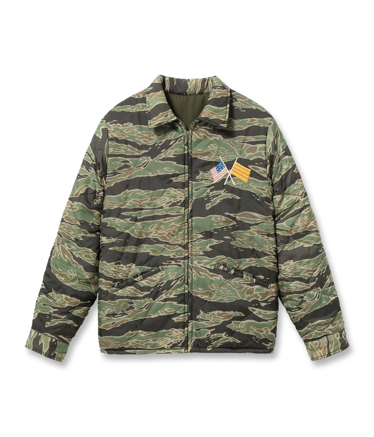 Lot No. TT15800 / Mid 1960s Style Reversible Vietnam Jacket ��VIET-NAM MAP�� �� ��LANDSCAPE��