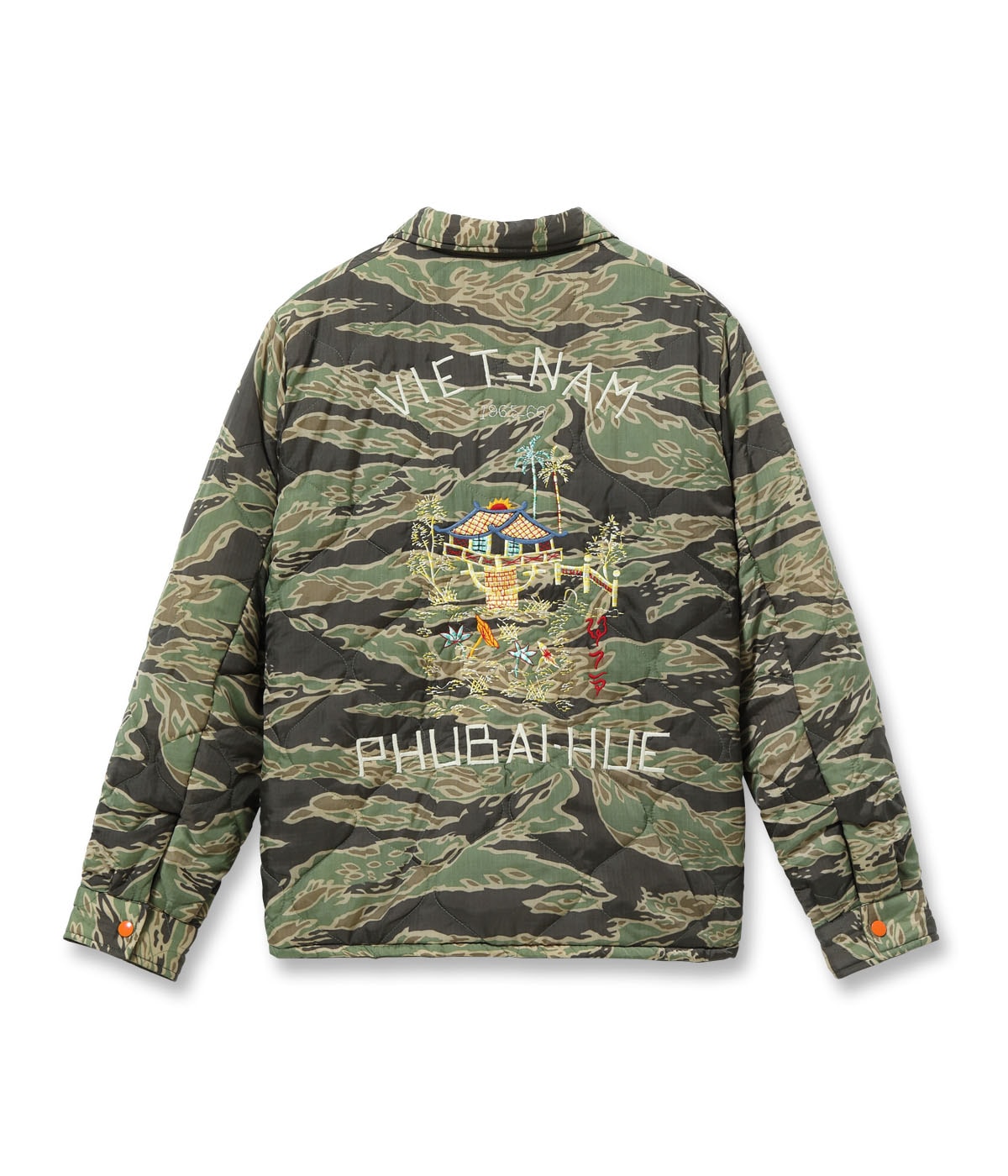 Lot No. TT15800 / Mid 1960s Style Reversible Vietnam Jacket ��VIET-NAM MAP�� �� ��LANDSCAPE��