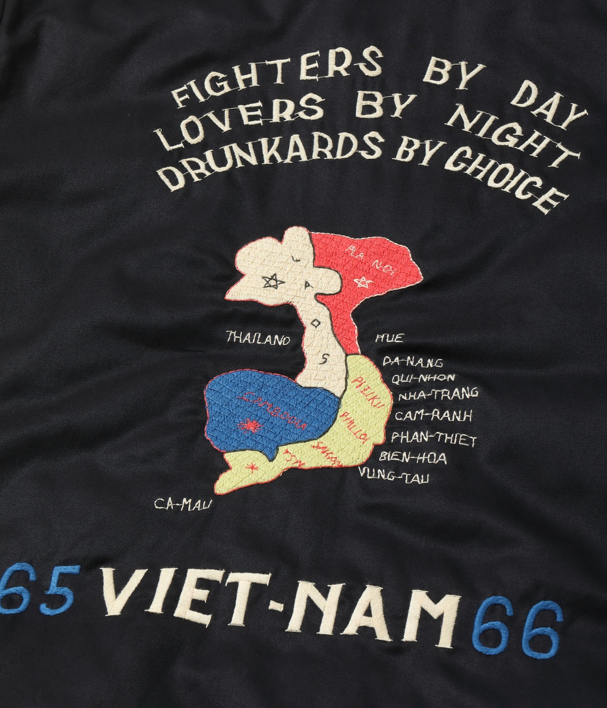 Lot No. TT15800 / Mid 1960s Style Reversible Vietnam Jacket ��VIET-NAM MAP�� �� ��LANDSCAPE��