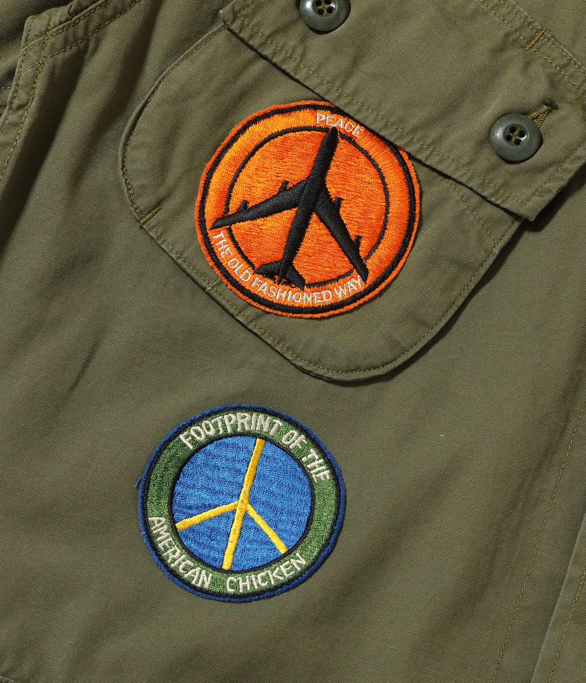 Lot No. BR15919 / COAT, MAN'S COMBAT TROPICAL HAND EMBROIDERY