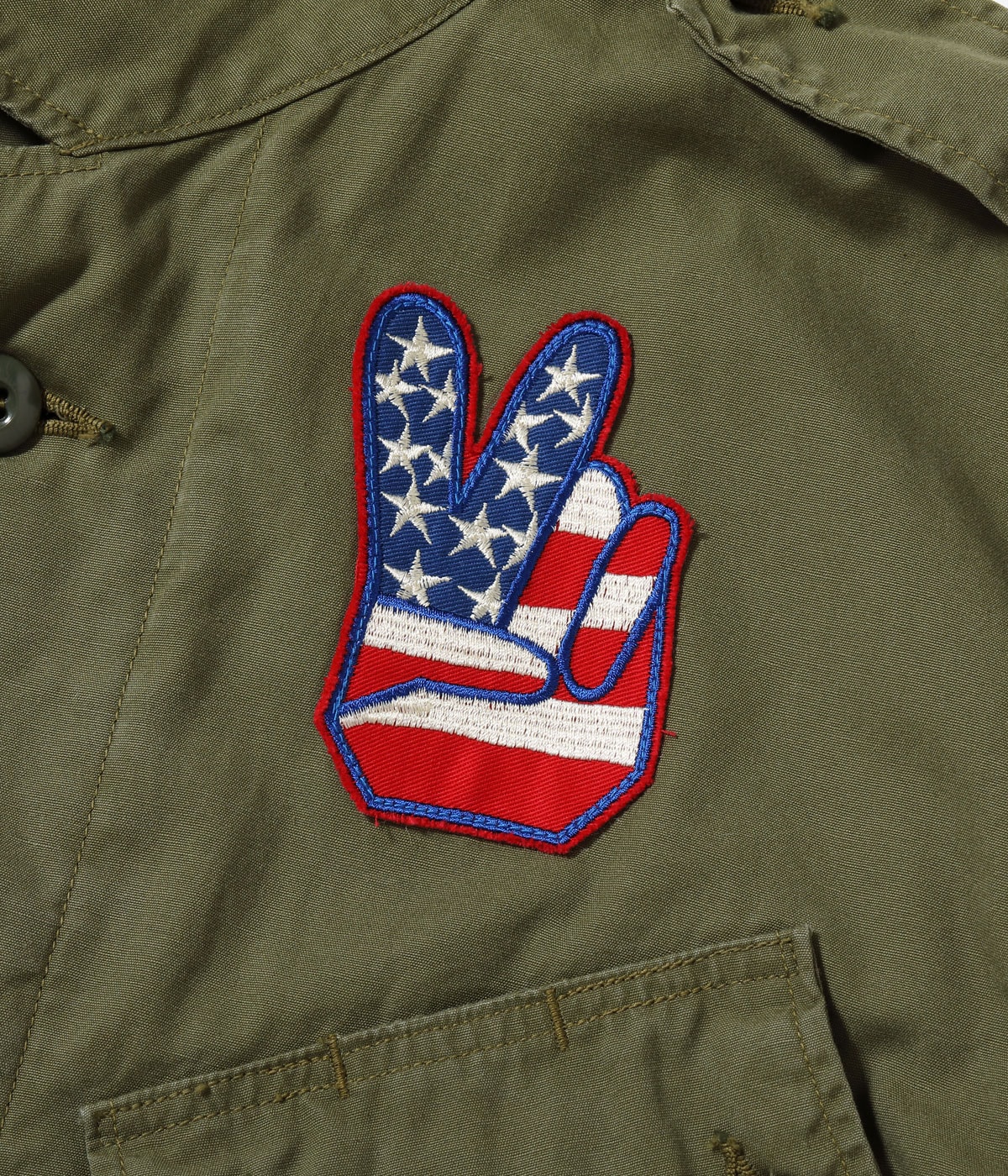 Lot No. BR15919 / COAT, MAN'S COMBAT TROPICAL HAND EMBROIDERY