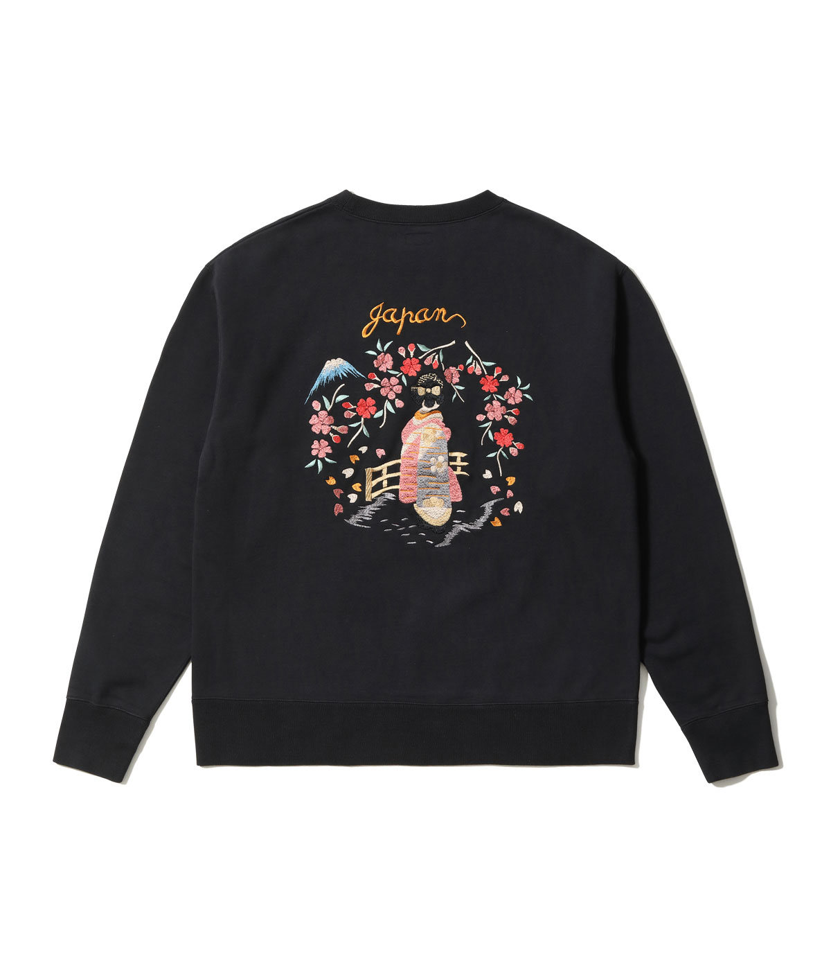 Lot No. TT69815 / SUKA CREW SWEAT EMBROIDERED ��MAIKO��