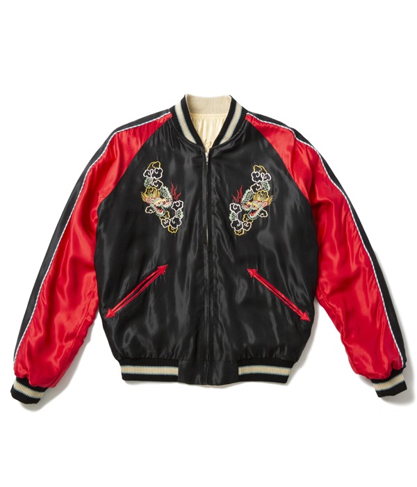 Lot No. TT14571-219 / Mid 1950s Style Acetate Souvenir Jacket ��TOKYO CLUB�� �� ��WHITE EAGLE��