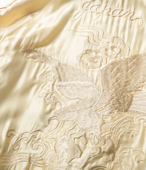 Lot No. TT14571-219 / Mid 1950s Style Acetate Souvenir Jacket ��TOKYO CLUB�� �� ��WHITE EAGLE��