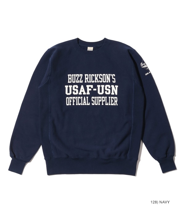 Lot No. BR69193 / BUZZ RICKSON'S 30th ANNIVERSARY MODEL HORIZONTAL KNITTING HEAVY WEIGHT SWEAT SHIRT