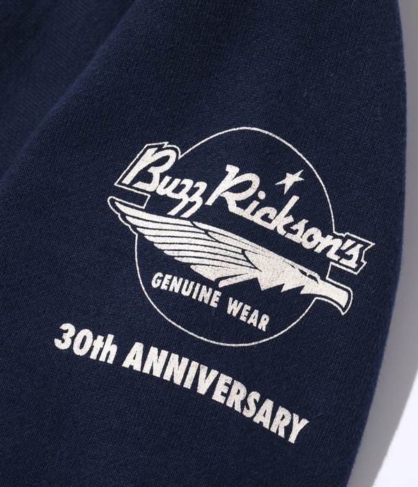 Lot No. BR69193 / BUZZ RICKSON'S 30th ANNIVERSARY MODEL HORIZONTAL KNITTING HEAVY WEIGHT SWEAT SHIRT