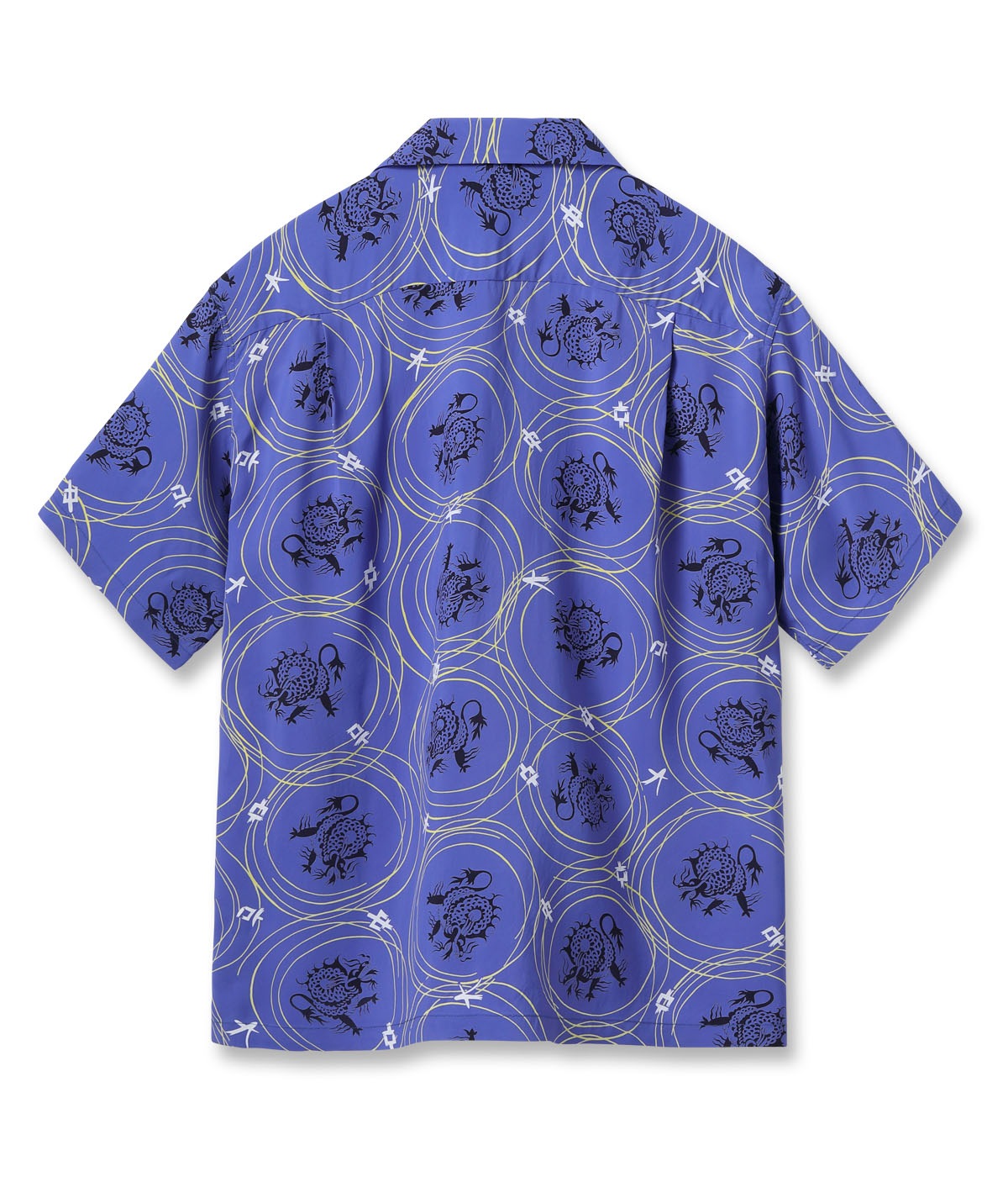 Lot No. SS39617 / RAYON HAWAIIAN SHIRT ��DRAGON GRID��