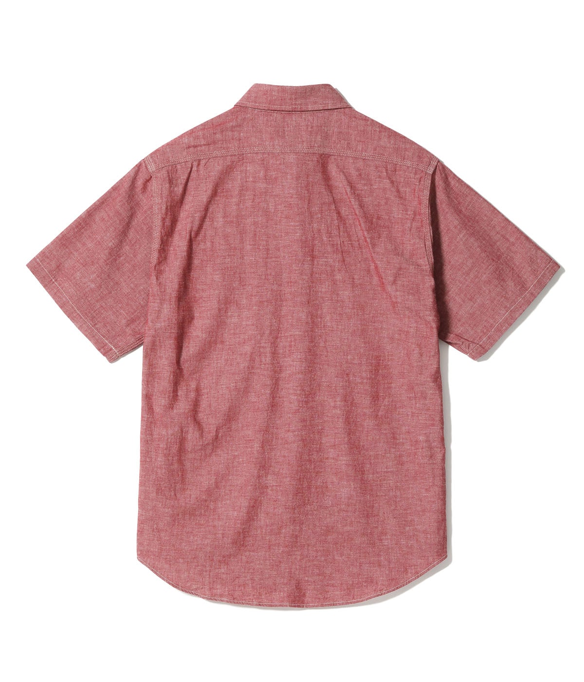 Lot No. SC39703 / RED CHAMBRAY WORK SHIRT (SHORT SLEEVE)