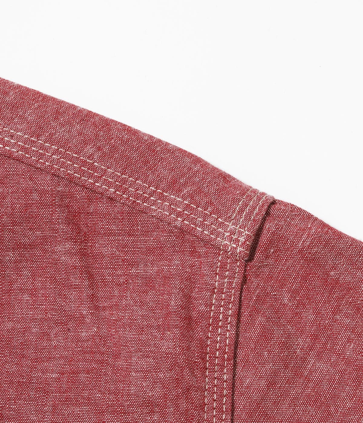 Lot No. SC39703 / RED CHAMBRAY WORK SHIRT (SHORT SLEEVE)