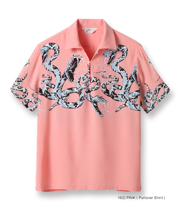 Lot No. SH38377 / HIGH DENSITY RAYON PULLOVER SHIRT ��RATTLE SNAKE��