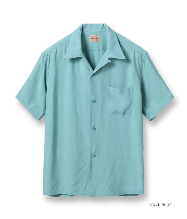 Lot No. SE39055 / RAYON BOWLING SHIRT ��PLAIN��