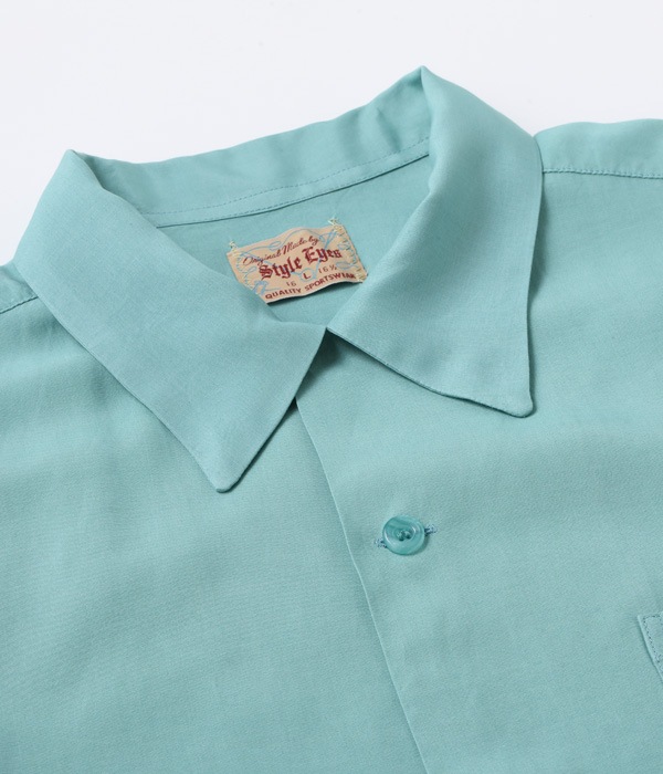 Lot No. SE39055 / RAYON BOWLING SHIRT ��PLAIN��