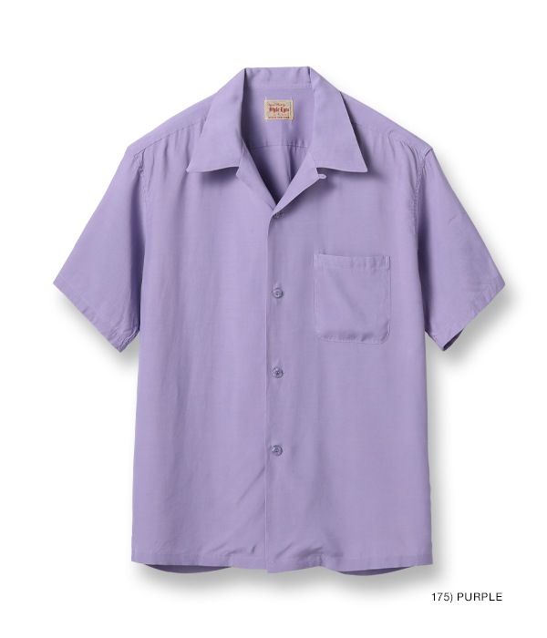 Lot No. SE39055 / RAYON BOWLING SHIRT ��PLAIN��