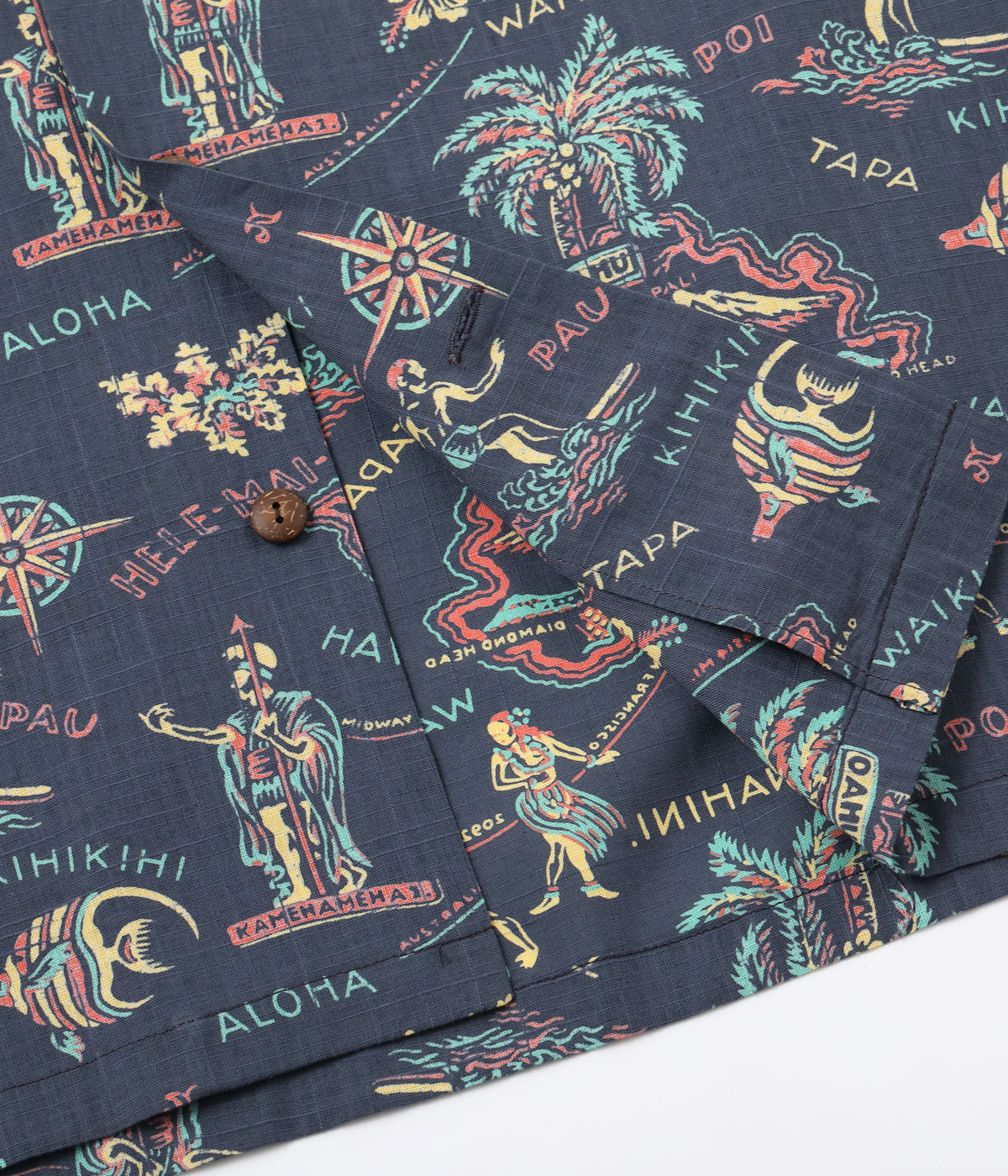 Lot No. SS39501 / COTTON LINEN SLUBYARN OPEN SHIRT ��HELE-MAI-E��