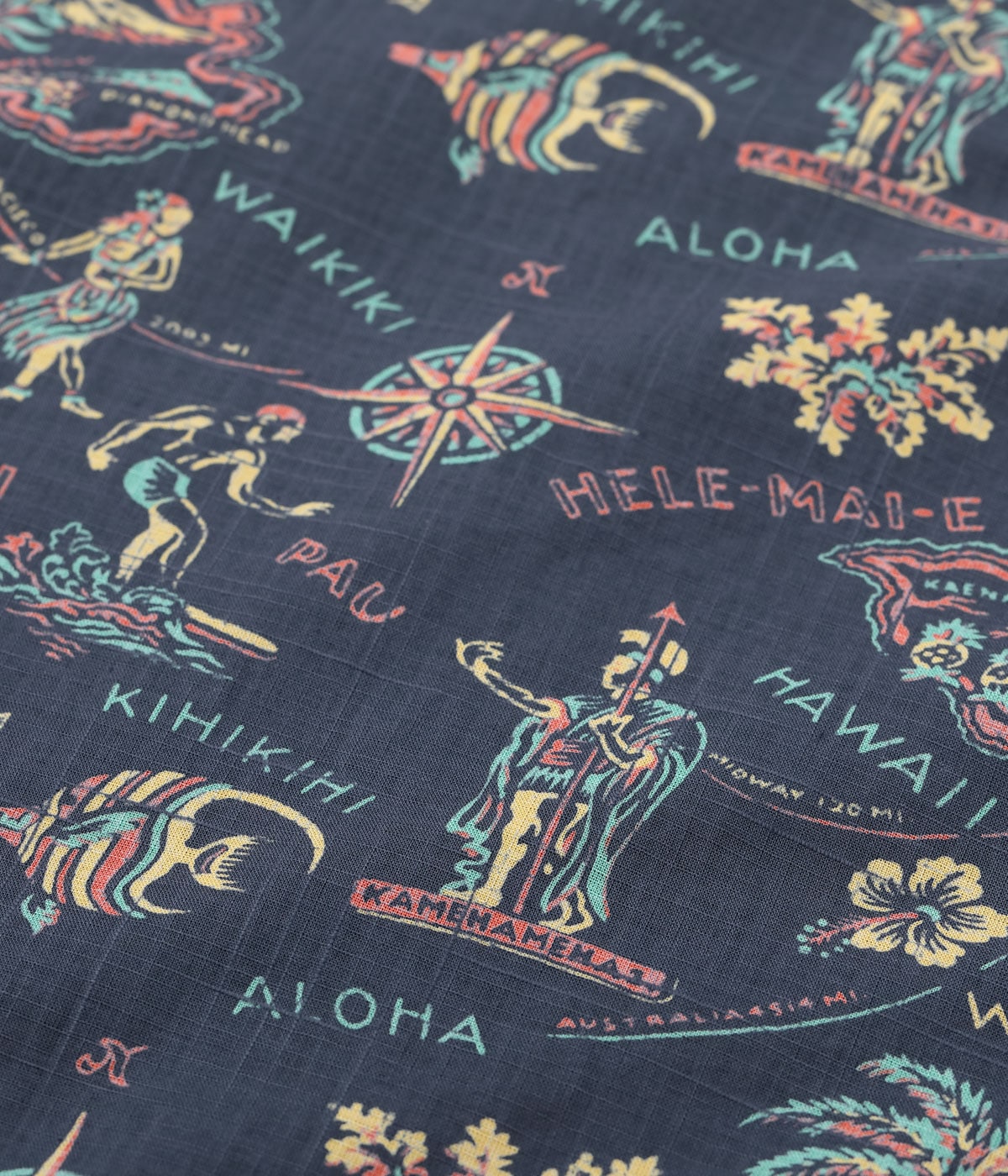 Lot No. SS39501 / COTTON LINEN SLUBYARN OPEN SHIRT ��HELE-MAI-E��