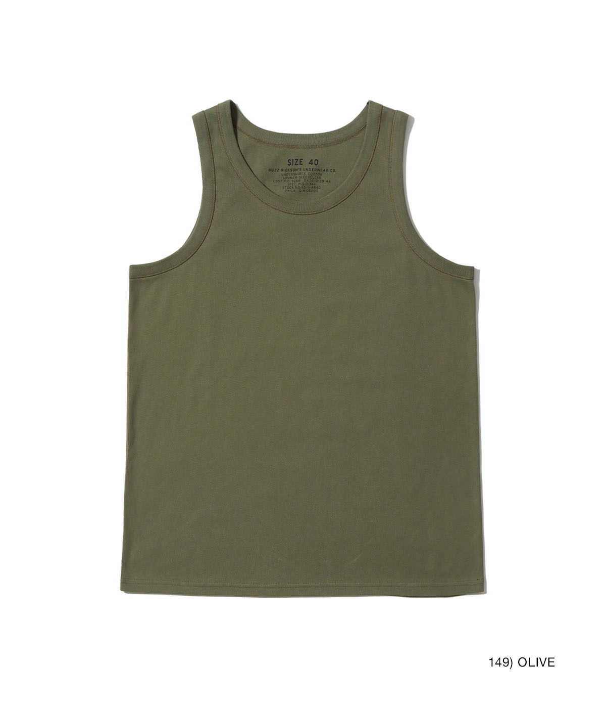 Lot No. BR79741 / UNDERSHIRTS, COTTON SUMMER-SLEEVELESS