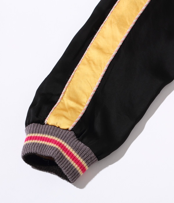 Lot No. TT14851-155 / Early 1950s Style Acetate Souvenir Jacket KOSHO & CO. Special Edition EAGLE  DRAGON (Reversible Side)