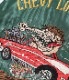 Lot No. TT15052-119 / Mid 1950s Style Acetate Souvenir Jacket ��TIGER HEAD�� �� ��CHEVY LOVER��