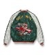 Lot No. TT15052-119 / Mid 1950s Style Acetate Souvenir Jacket ��TIGER HEAD�� �� ��CHEVY LOVER��