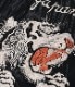 Lot No. TT15052-119 / Mid 1950s Style Acetate Souvenir Jacket ��TIGER HEAD�� �� ��CHEVY LOVER��