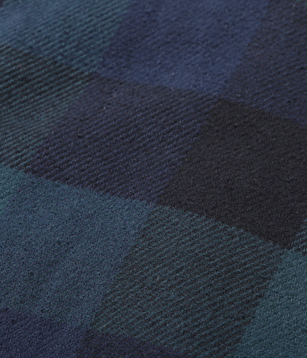 Lot No. SC15448 / 3-COLOR BLOCK CHECK HEAVY FLANNEL CPO JACKET