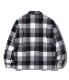 Lot No. SC15448 / 3-COLOR BLOCK CHECK HEAVY FLANNEL CPO JACKET