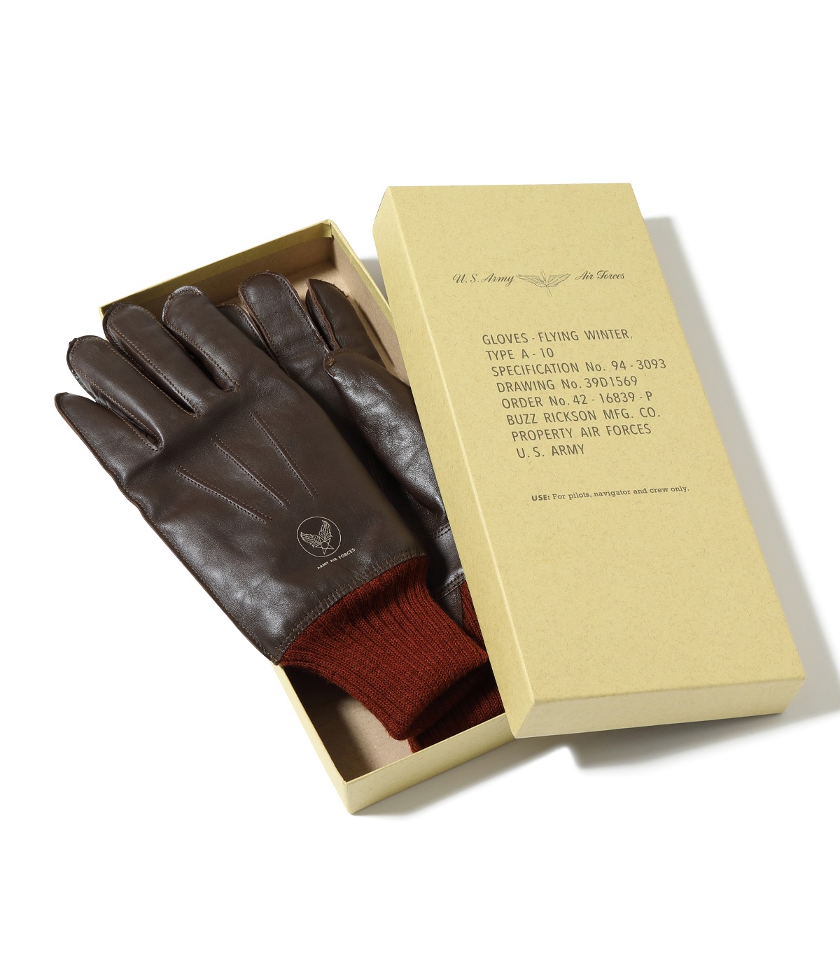 2024ǯ ȯ / Lot No. BR02835 / GLOVES-FLYING WINTER Type A-10