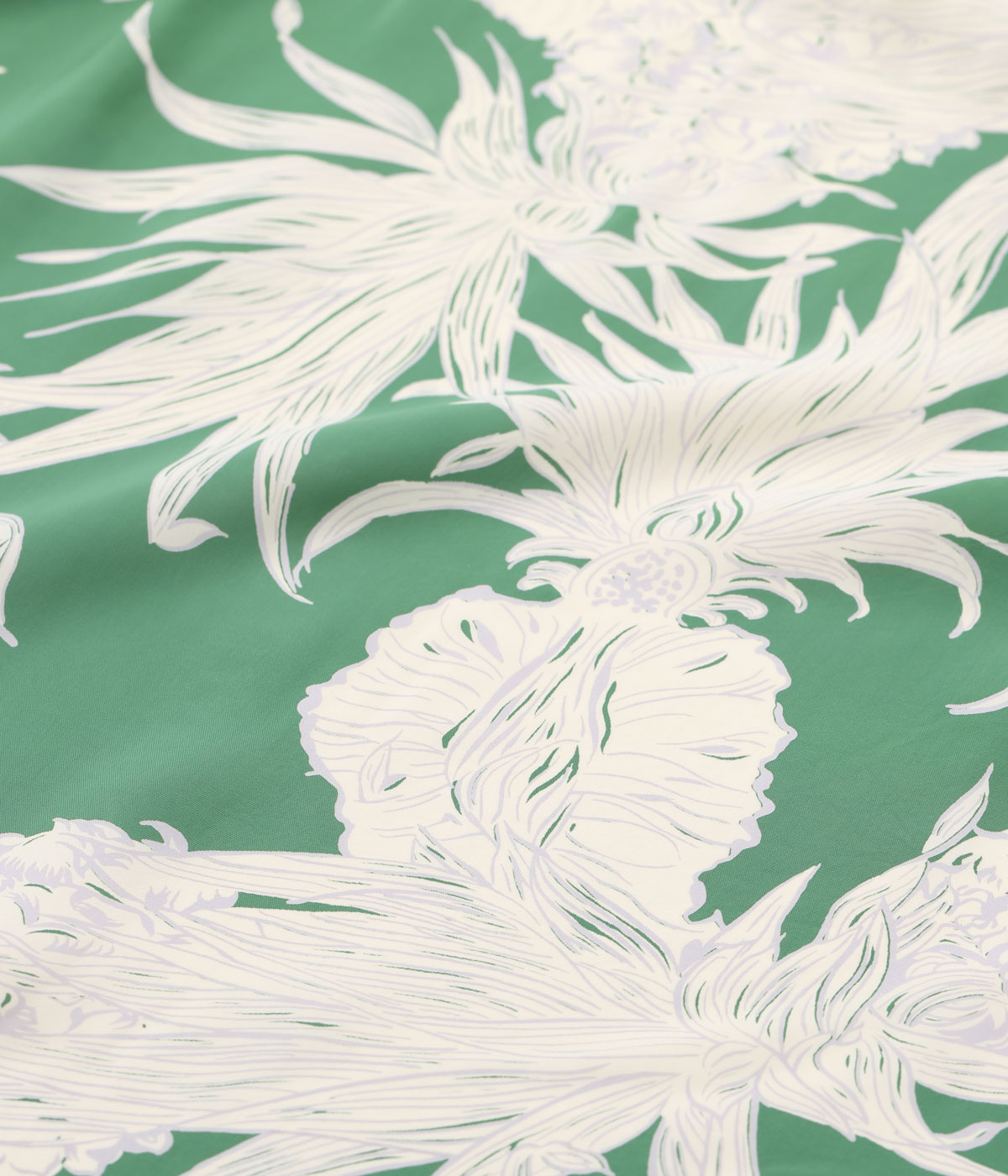 Lot No. SS39413 / RAYON HAWAIIAN SHIRT ��ISLAND PINEAPPLE��