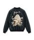 Lot No. TT15790-119 / Mid 1950s Style Acetate Souvenir Jacket ��WHITE TIGER�� �� ��GOLD DRAGON��