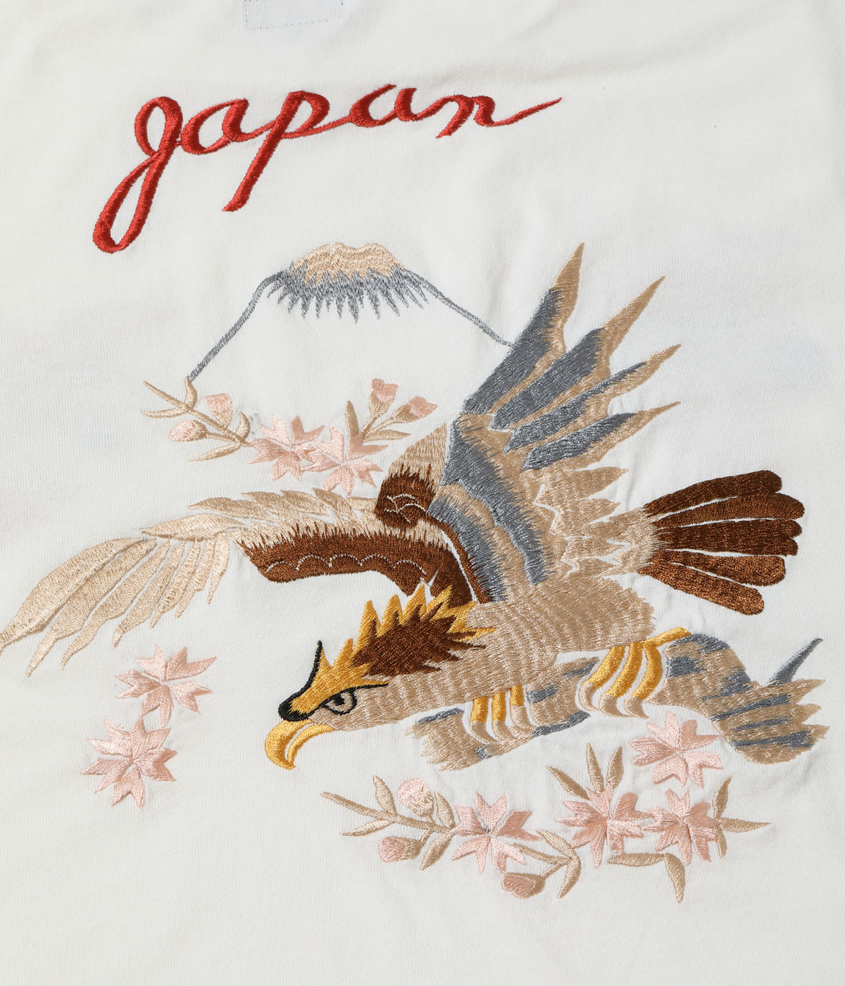 Lot No. TT69818 / LONG SLEEVE SUKA T-SHIRT EMBROIDERED ��EAGLE��