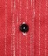 Lot No. SC28340 / FICTION ROMANCE 8.5oz. RED WABASH STRIPE WORK SHIRT (LONG SLEEVE)