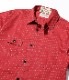 Lot No. SC28340 / FICTION ROMANCE 8.5oz. RED WABASH STRIPE WORK SHIRT (LONG SLEEVE)