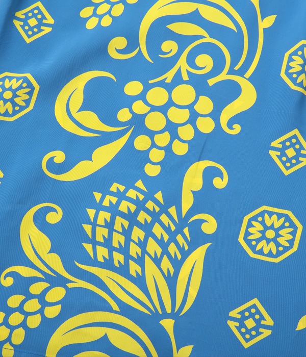 Lot No. SS38566 / RAYON HAWAIIAN SHIRT ��ISLAND PAREU DESIGN��