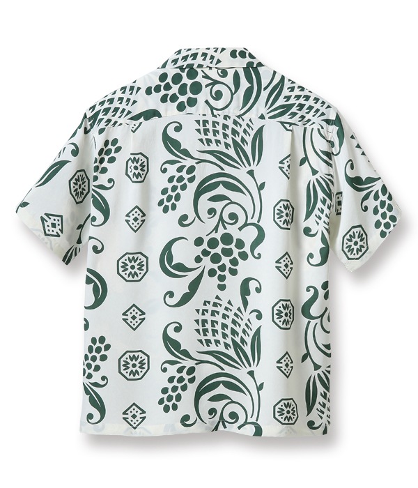 Lot No. SS38566 / RAYON HAWAIIAN SHIRT ��ISLAND PAREU DESIGN��