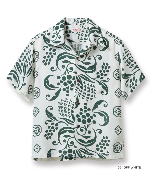 Lot No. SS38566 / RAYON HAWAIIAN SHIRT ��ISLAND PAREU DESIGN��