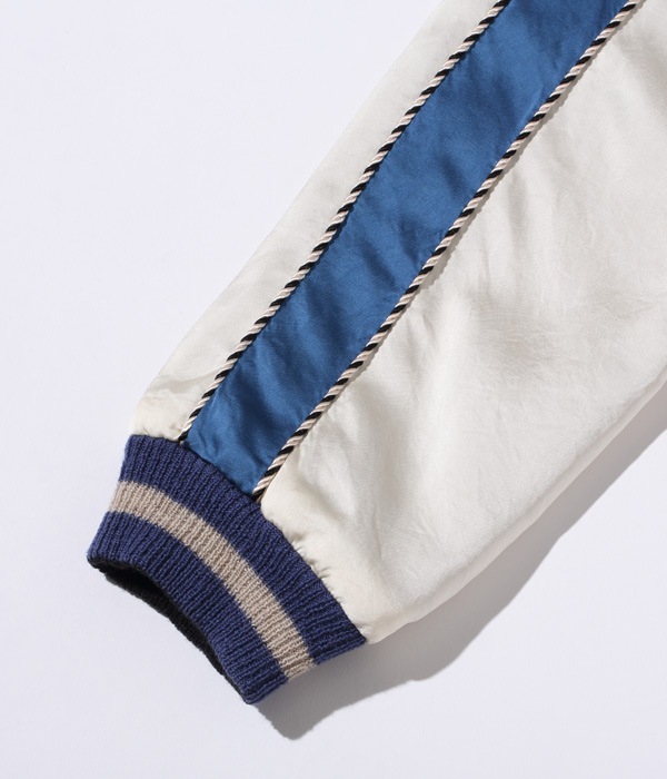 Lot No. TT14852-125 / Early 1950s Style Acetate Souvenir Jacket KOSHO & CO. Special Edition PHOENIX  TIGER (HAND PRINT) (Reversible Side)