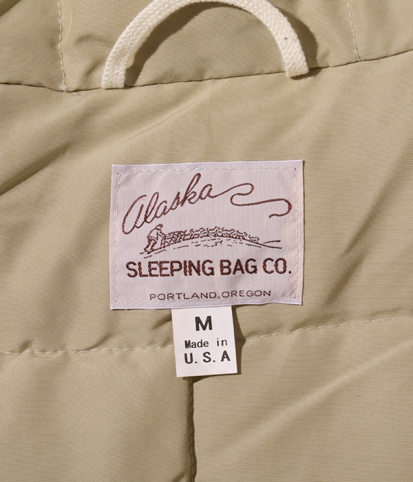 Lot No. AS15440 / ALASKA SLEEPING BAG GOOSE DOWN, MADE IN USA ARCTIC WORK & HUNTING COAT