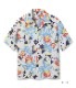 Lot No. SS39217 / RAYON HAWAIIAN SHIRT CATTLEYA ORCHID