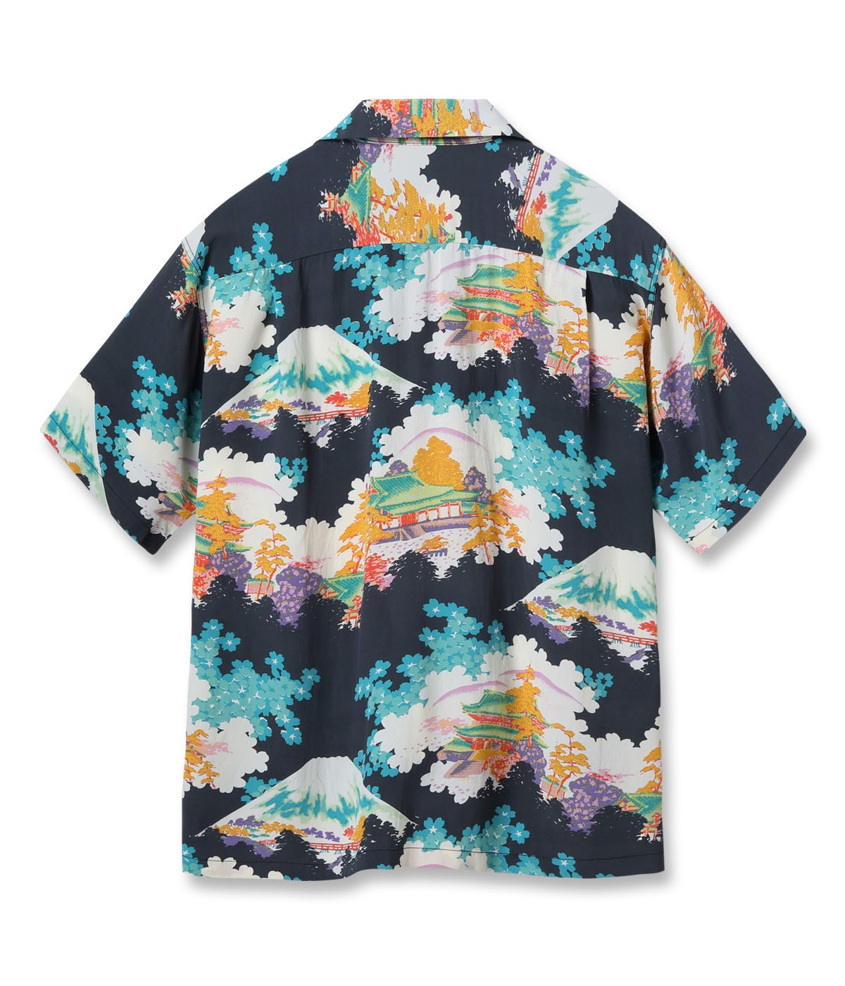 Lot No. SS39618 / RAYON HAWAIIAN SHIRT ��ANCIENT CAPITAL��
