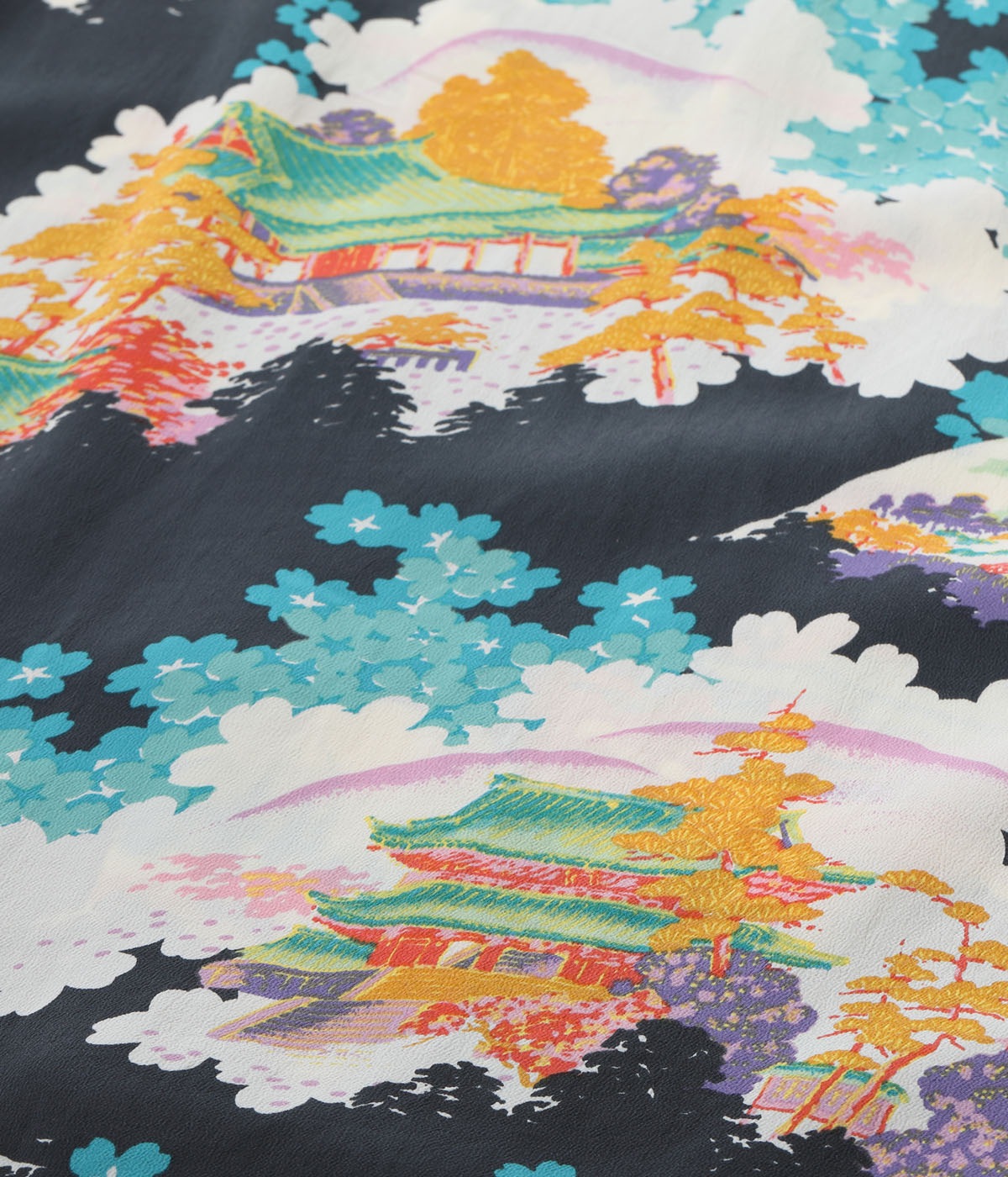 Lot No. SS39618 / RAYON HAWAIIAN SHIRT ��ANCIENT CAPITAL��