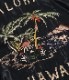 Lot No. TT15052-125 / Mid 1950s Style Acetate Souvenir Jacket ��BLACK TIGER�� �� ��ALOHA HAWAII��