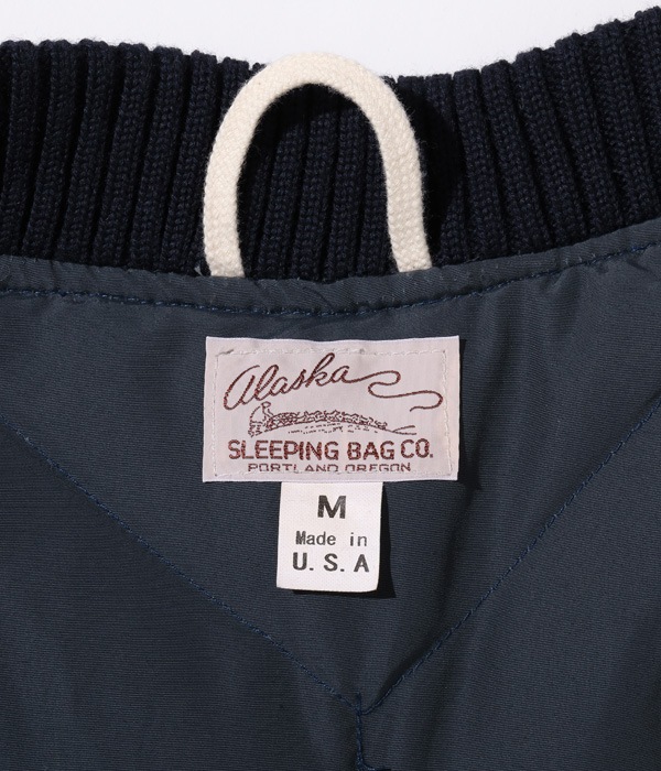 Lot No. AS15442 / ALASKA SLEEPING BAG GOOSE DOWN, MADE IN USA ��WINTER KING�� JACKET