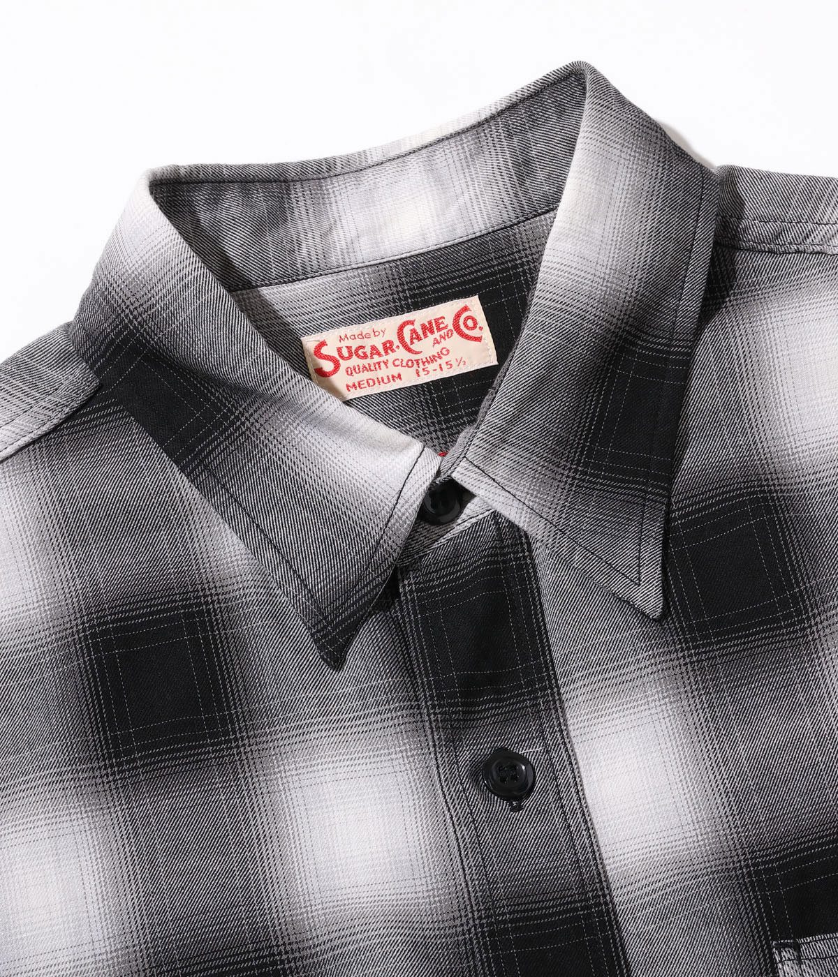 Lot No. SC39293 / COTTON OMBRE CHECK WORK SHIRT