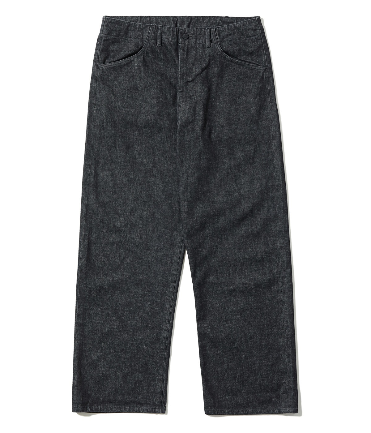 Lot No. MO42481 / MODUCT B.B.D (BLACK BROKEN DENIM) UTILITY TROUSERS