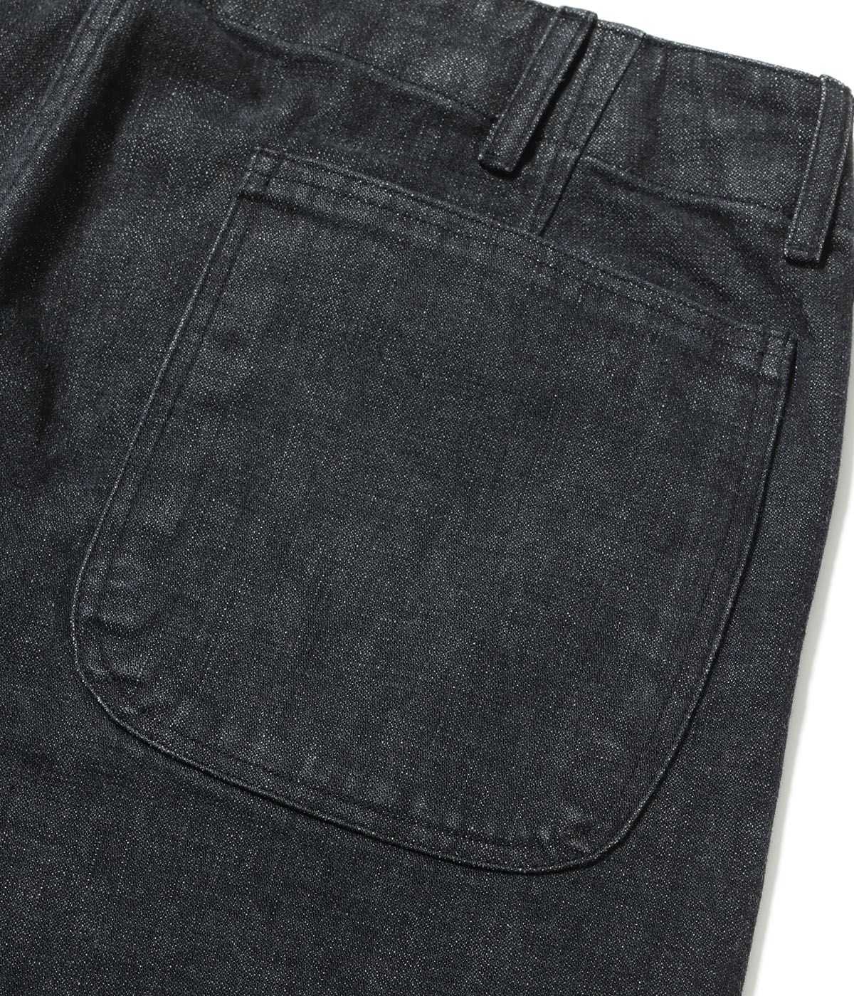 Lot No. MO42481 / MODUCT B.B.D (BLACK BROKEN DENIM) UTILITY TROUSERS