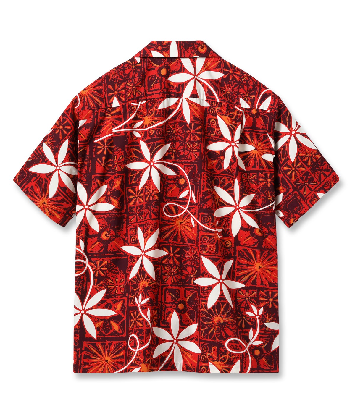Lot No. SH39493 / TYPEWRITER COTTON OPEN SHIRT BLUE HAWAII